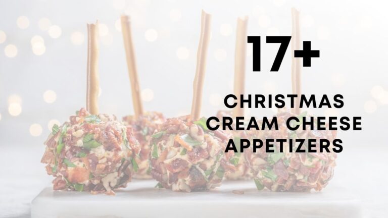 Christmas Cream Cheese Appetizers