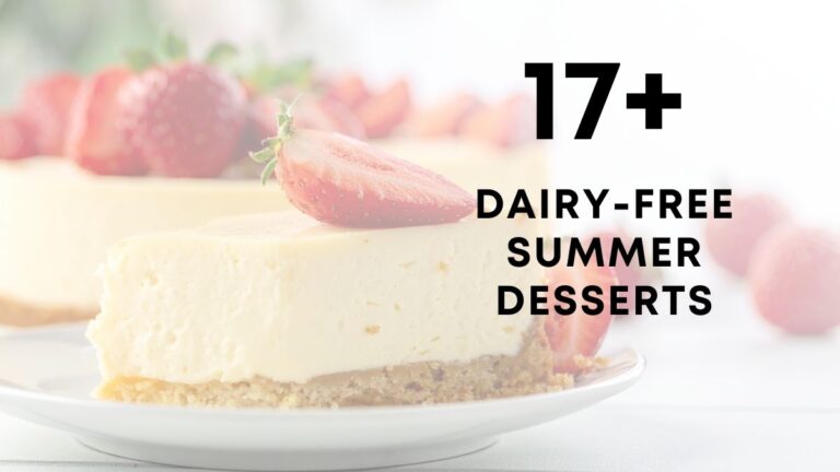 Dairy-Free Summer Desserts