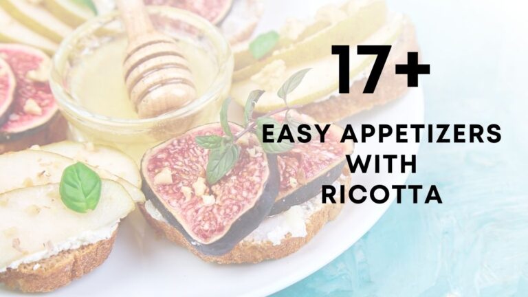 Easy Appetizers With Ricotta Cheese