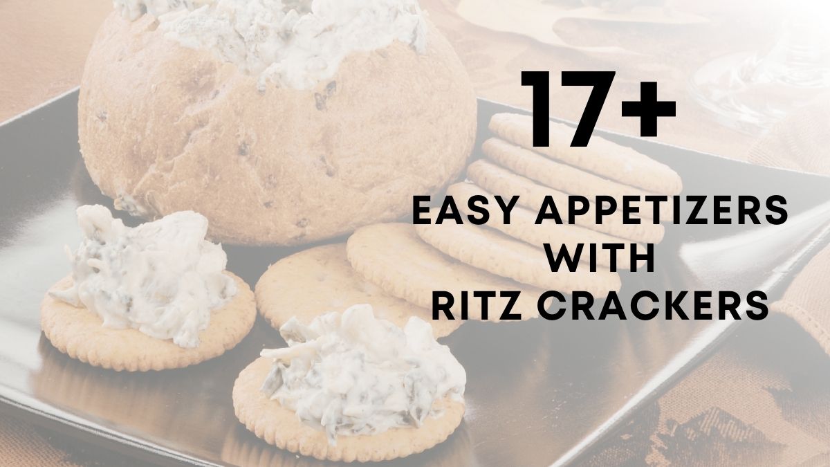 17 Easy Appetizers With ritz crackers