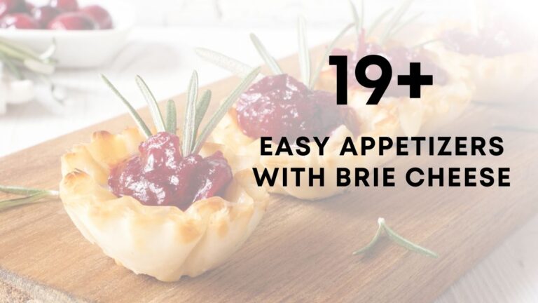 Easy Appetizers With Brie Cheese
