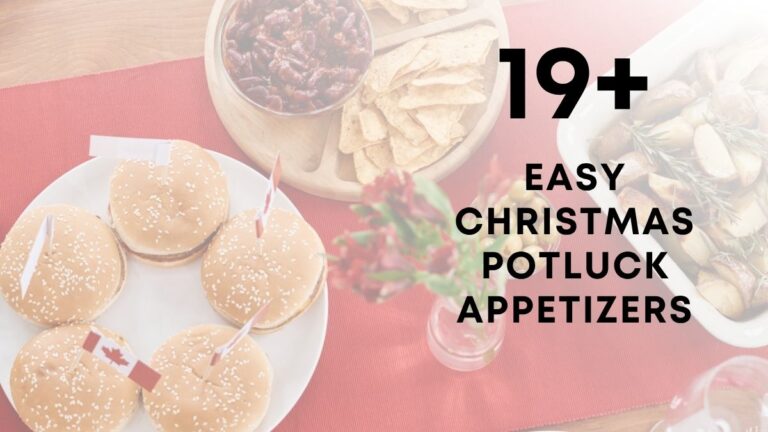 Easy Christmas Potluck Appetizers