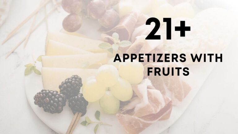 Easy Appetizers With Fruit