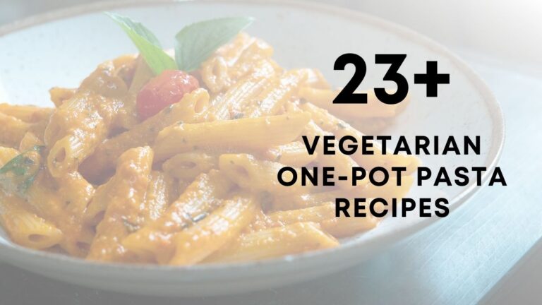 Vegetarian One-Pot Pasta Recipes