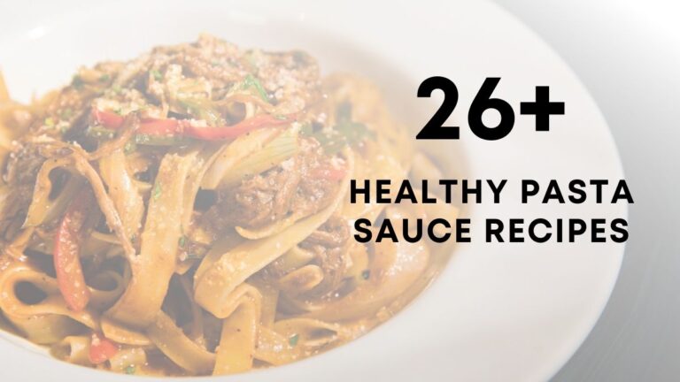 Healthy Pasta Sauce Recipes