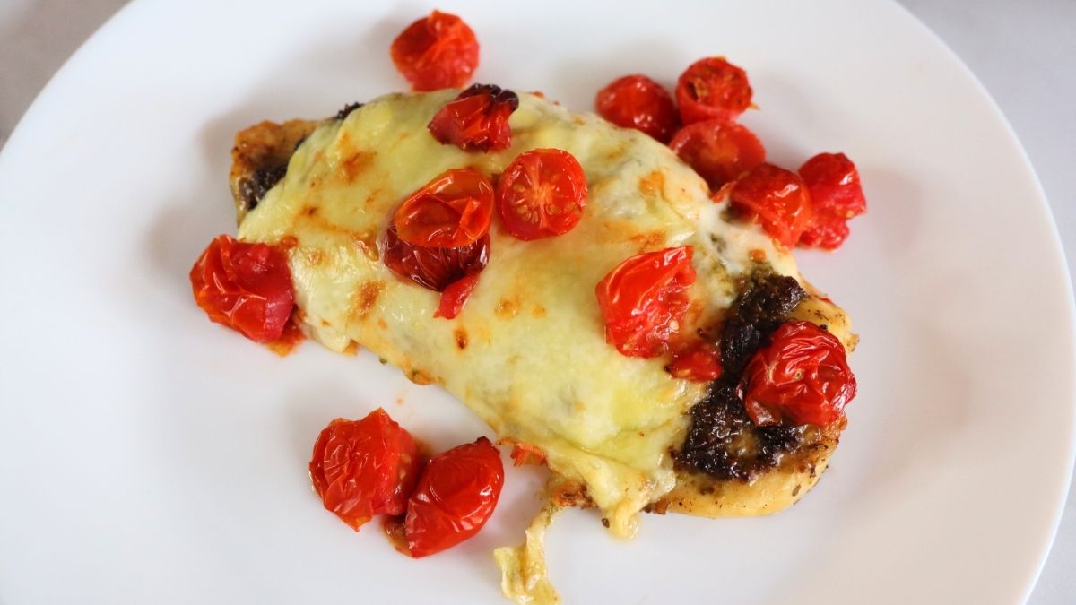 Air Fryer Chicken Caprese Recipe