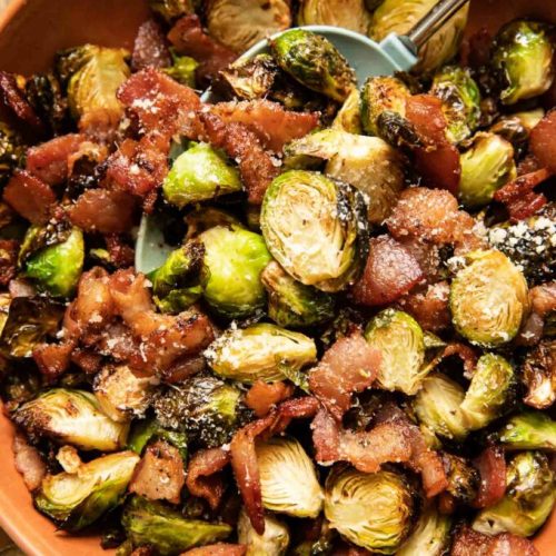 Air Fryer Crispy Brussels Sprouts Bacon 2 680x1020 1