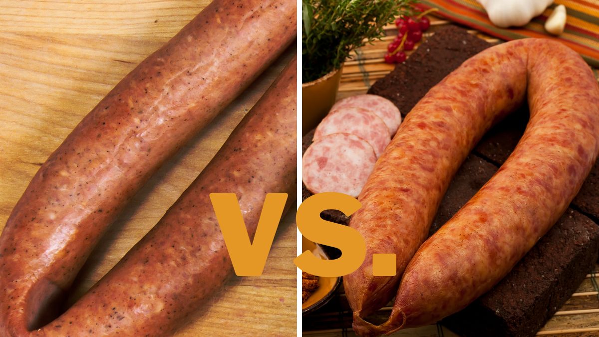 Andouille vs. Kielbasa