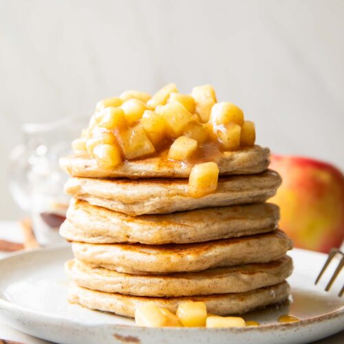 Apple Pie Protein Pancakes 4