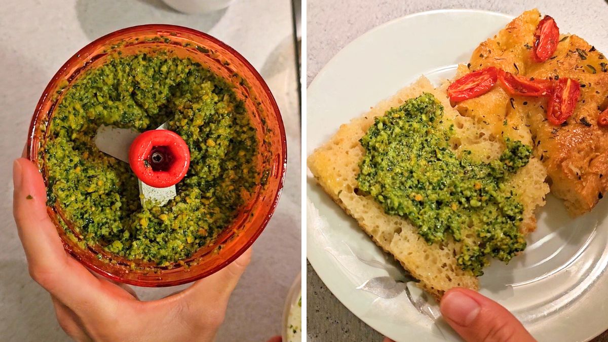 Arugula Pistachio Pesto