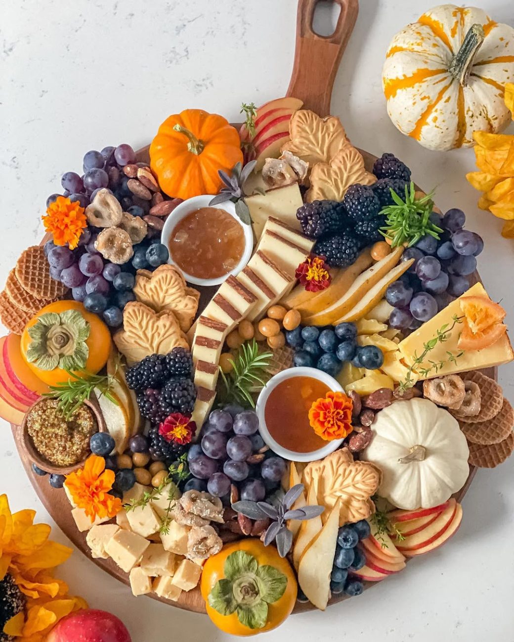 Autumn isnt just a season its a lifestyle Back from my New England leaf peeping trip and excited to finally see all the fall colors at home too Favorite bite stroopwafel caramelized onion cheddar a