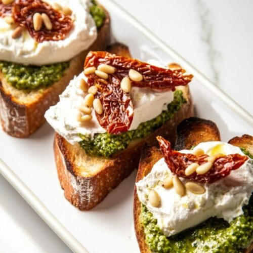 Bruschetta with Pesto and Burrata 683x1024 1