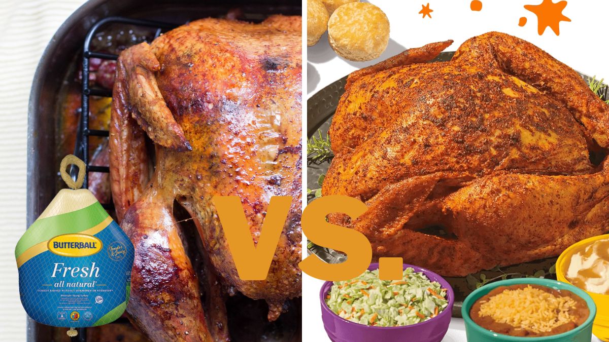 Butterball Turkey vs. Popeyes Turkey