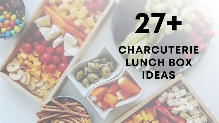 Easy Charcuterie Lunch Box Ideas