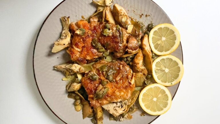 Chicken Piccata With Artichokes [Must-Try Recipe]