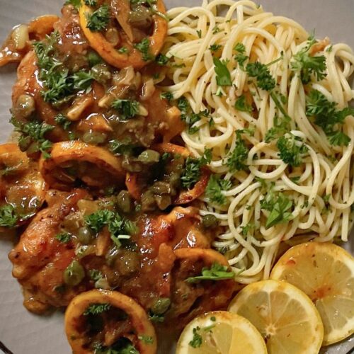 Chicken Thigh Piccata Recipe