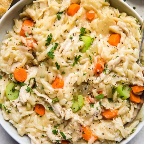 Creamy Chicken Orzo 13