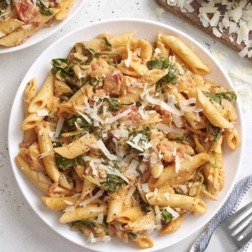 CreamyTomatoSpinachPasta Vertical 1 1152x1536 1
