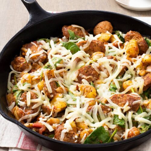 Easy Gnocchi Skillet Dinner Portrait 1200x1800 1