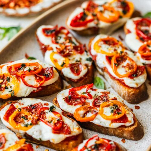 Easy Pizza Crostini
