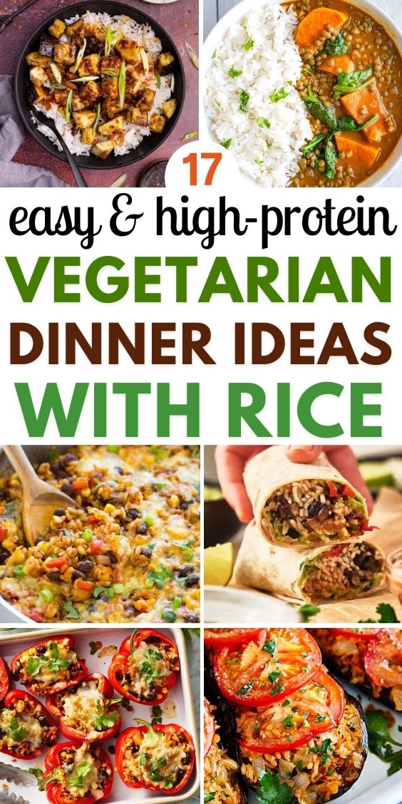 Easy Vegetarian Recipes With Rice