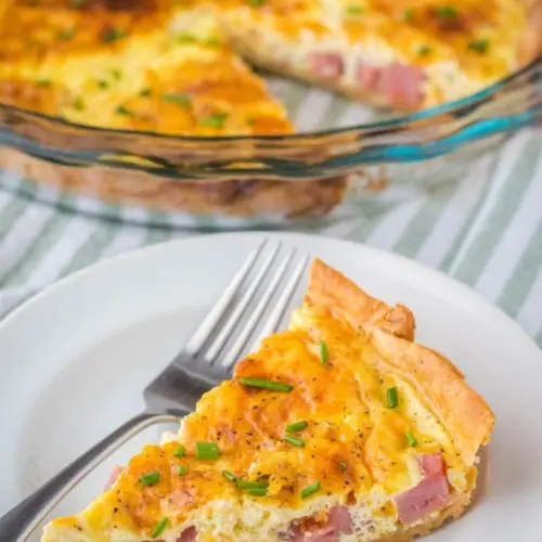 Ham and Cheese Quiche 4