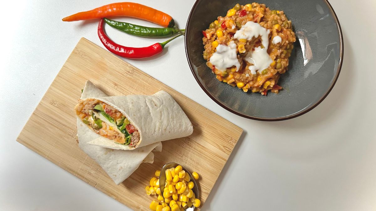 Hamburger Helper Cheesy Enchilada With a Twist