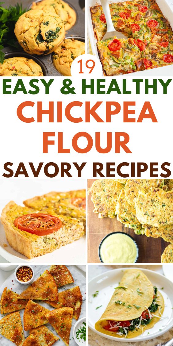 Healthy Recipes With Chickpea Flour
