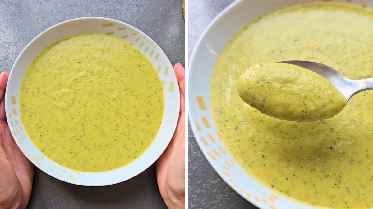 Healthy Zucchini Carrot Soup Recipe
