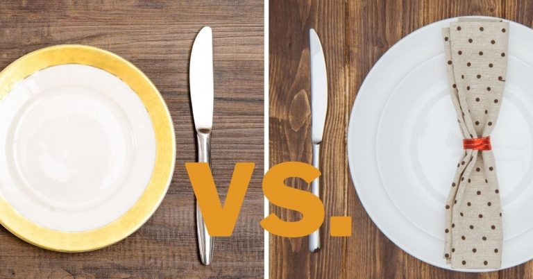 Dessert Knife Vs. Dinner Knife