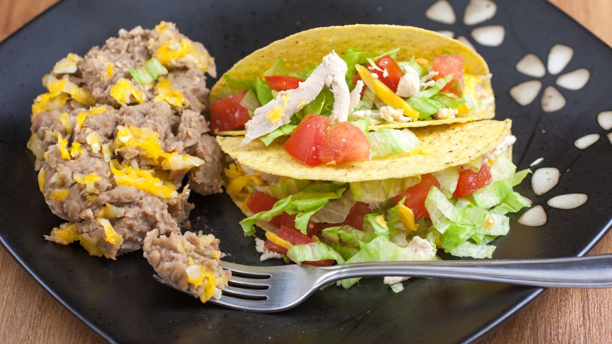 How Much Refried Beans Is a Serving