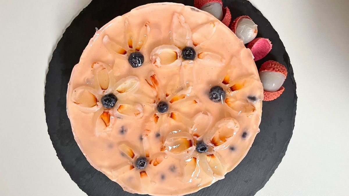 Lychee Cheesecake Recipe