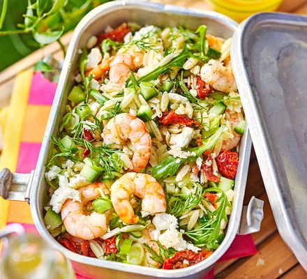 Orzo feta and prawn pasta salad 2a84095