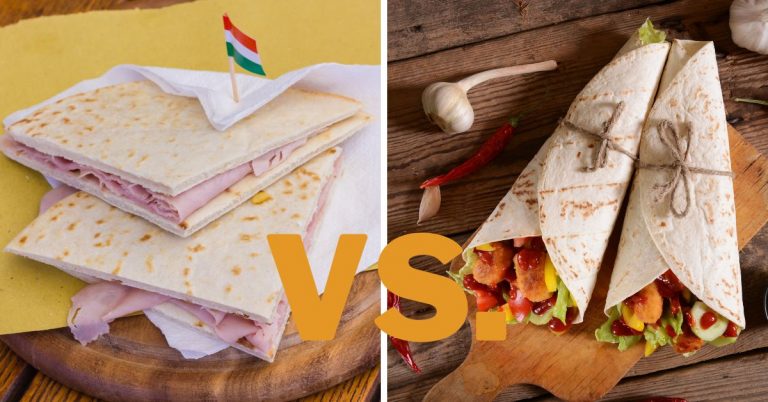 Piadina vs. Tortilla