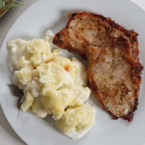 Pork Chops in Rosemary and Thyme