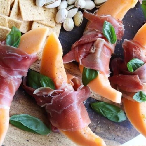 Prosciutto Wrapped Melon