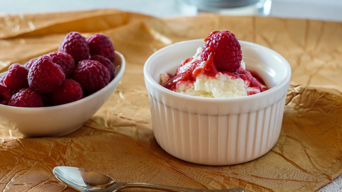 Red Berry and White Chocolate Mousse