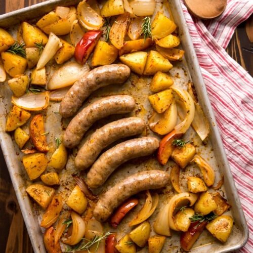 Sausage and Potatoes Sheet Pan Dinner 1 of 7