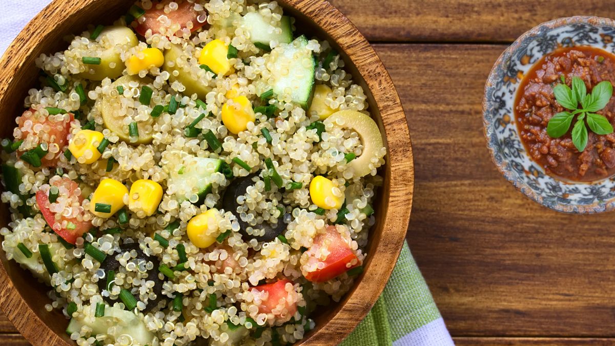 Spicy Chili Sauce to Eat with Costco Quinoa Salad