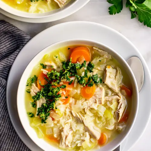 Turkey and Rice Soup