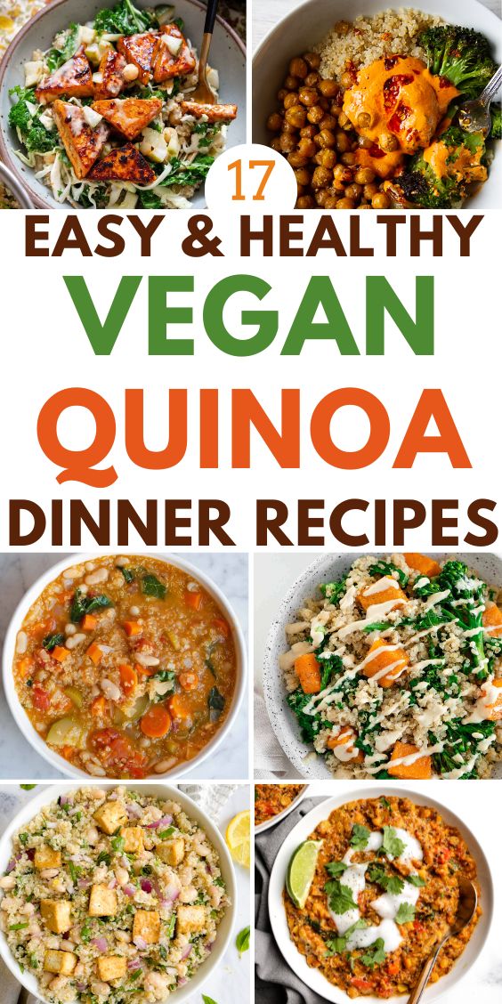 Vegan Dinner Recipes With Quinoa