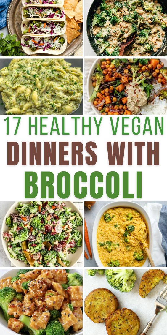Vegan Dinner Recipes With broccoli 1