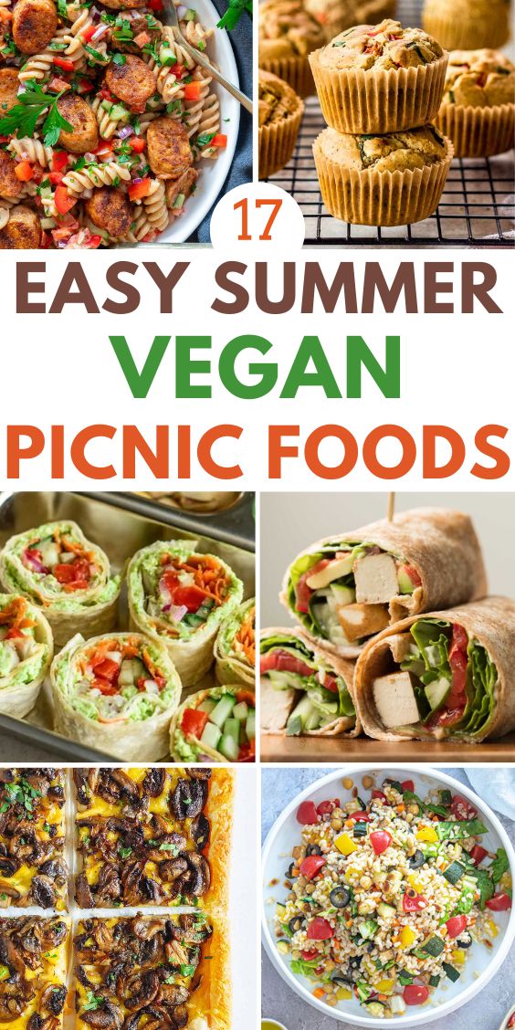 Vegan Summer Picnic Recipes