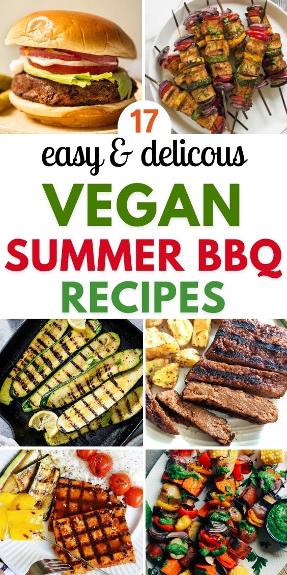 Vegan Summer bbq recipes