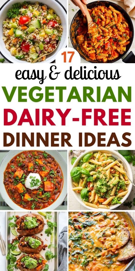 Vegetarian Recipes With No Dairy