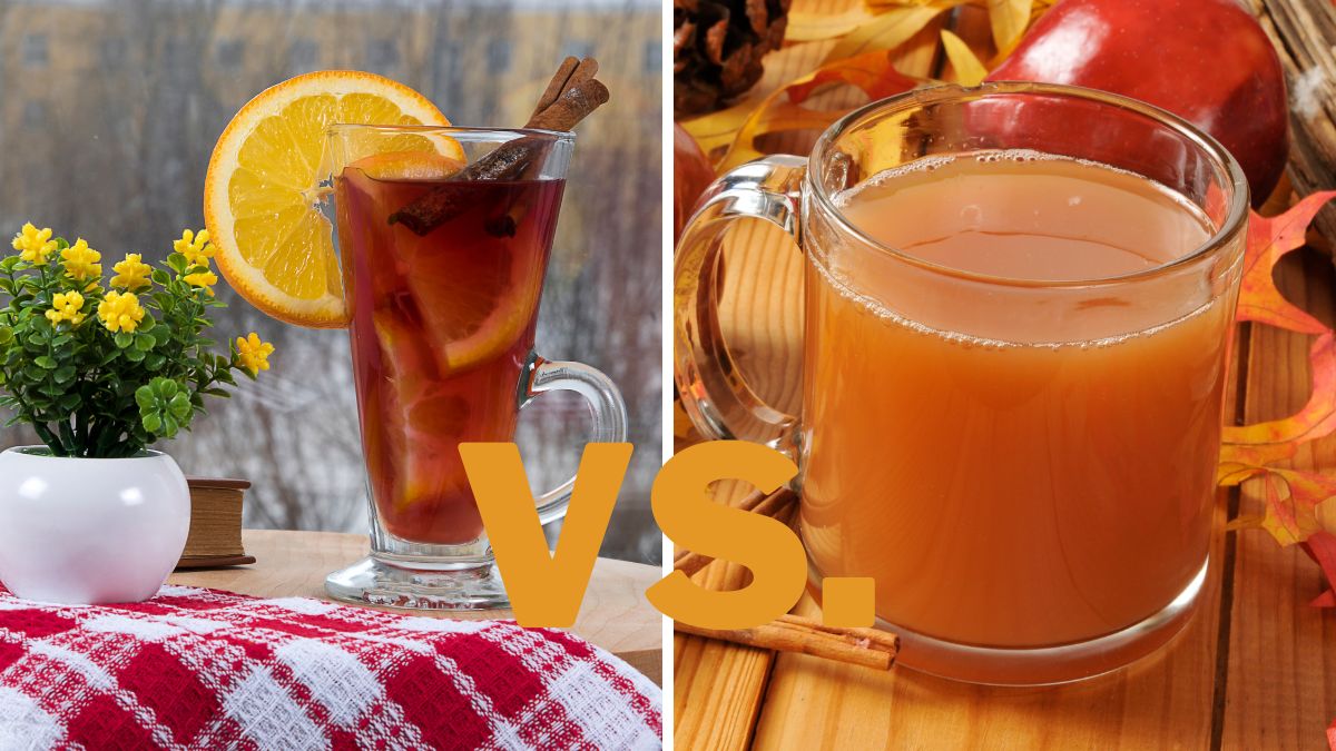 Wassail vs Apple Cider