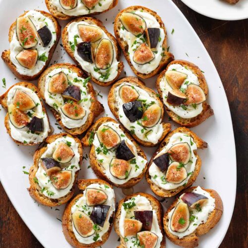 Whipped Ricotta Crostini 12