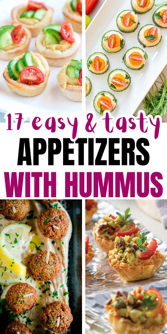 appetizer Recipes With hummus