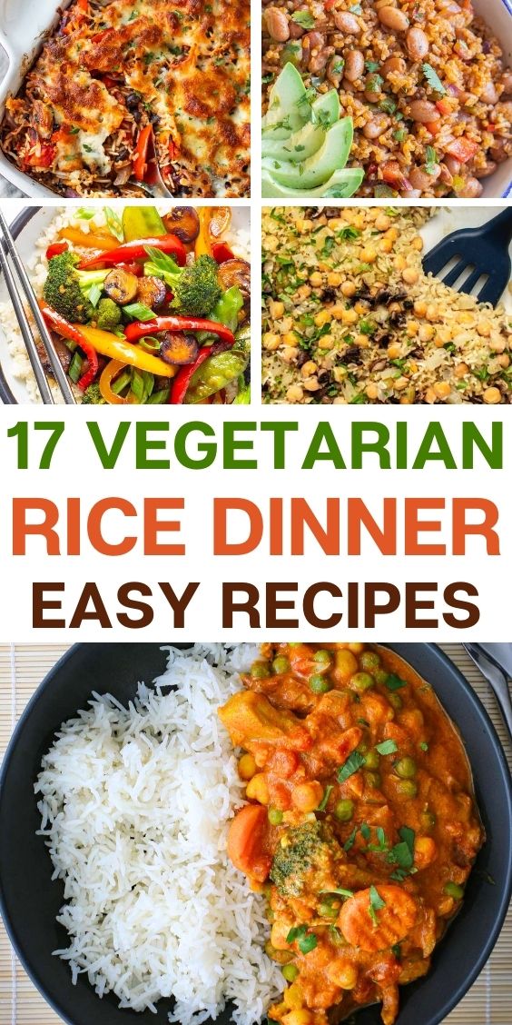 best Vegetarian Recipes With Rice