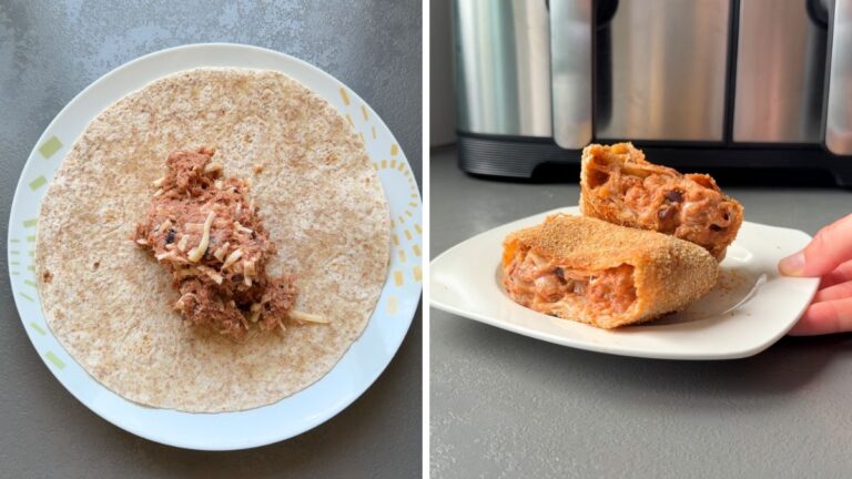 Breaded Tuna Tortilla Lunch Wrap